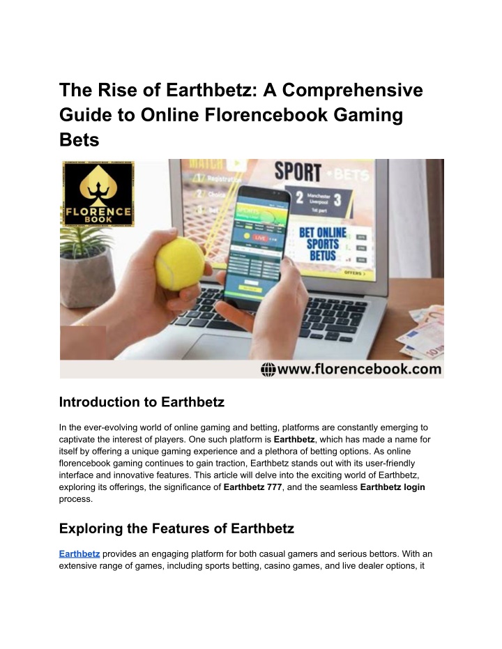 the rise of earthbetz a comprehensive guide