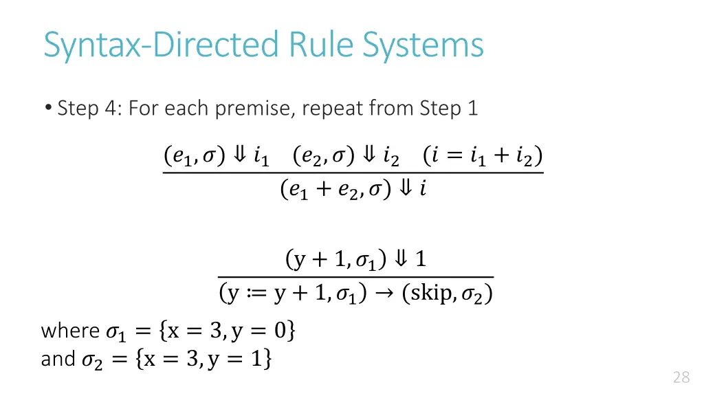 syntax directed rule systems 12