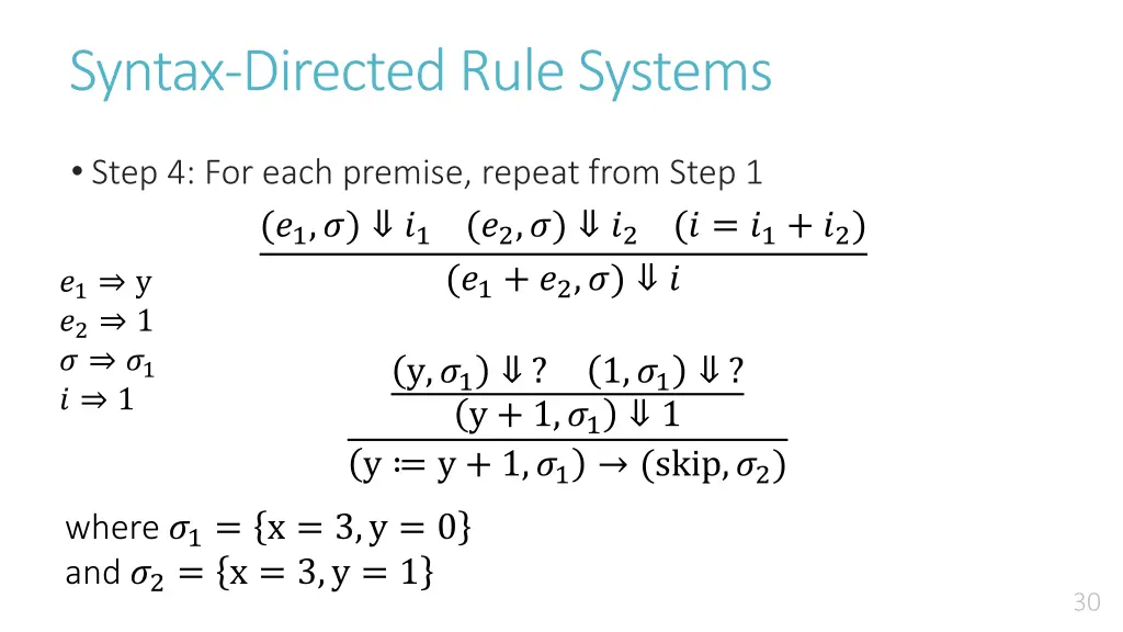 syntax directed rule systems 14