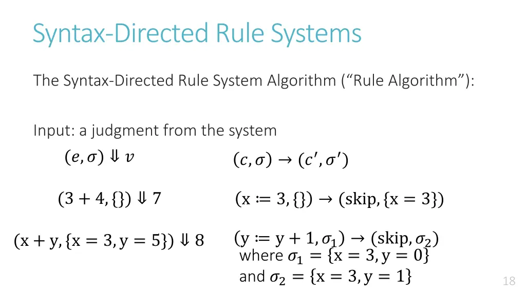 syntax directed rule systems 2