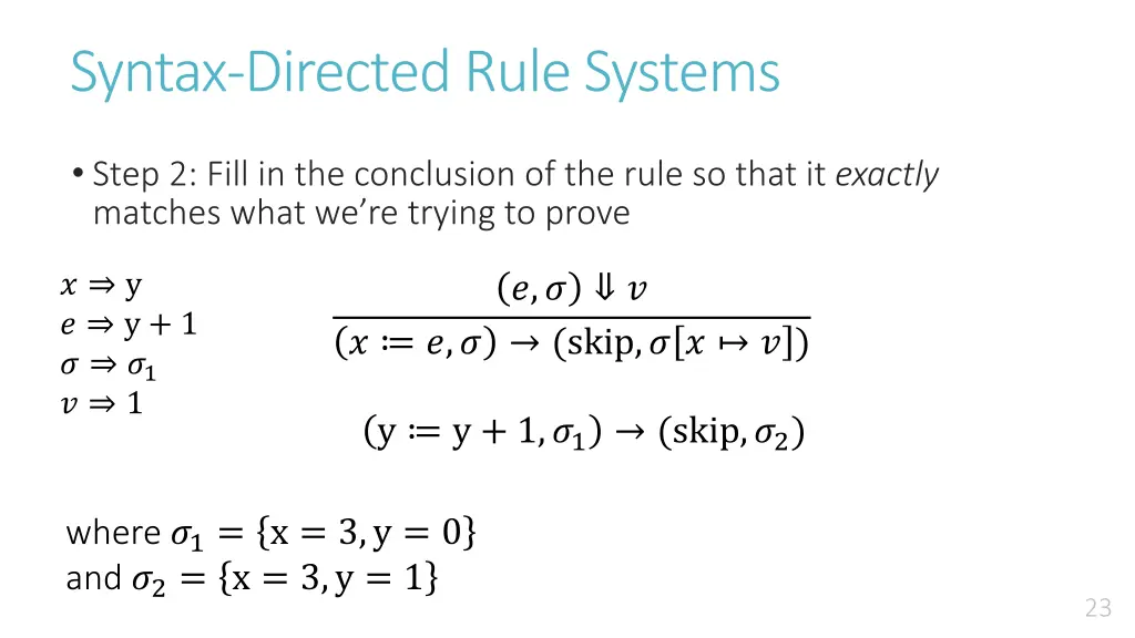 syntax directed rule systems 7