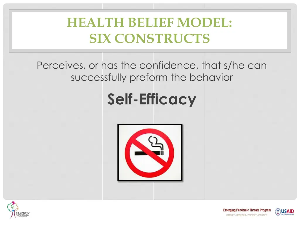 health belief model six constructs 5