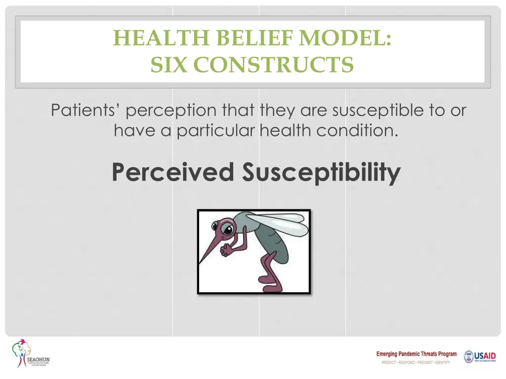 health belief model six constructs