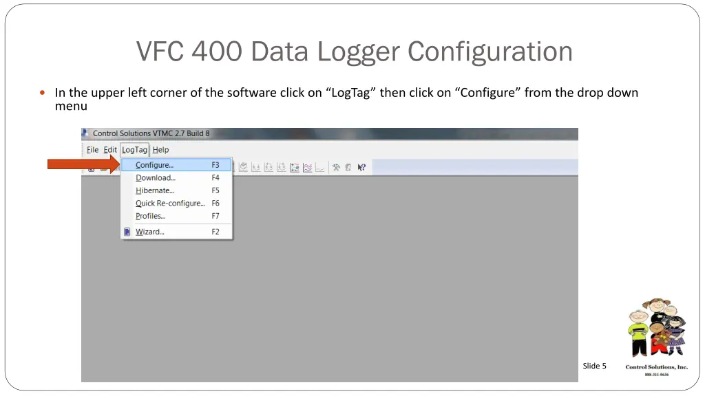 vfc 400 data logger configuration 3