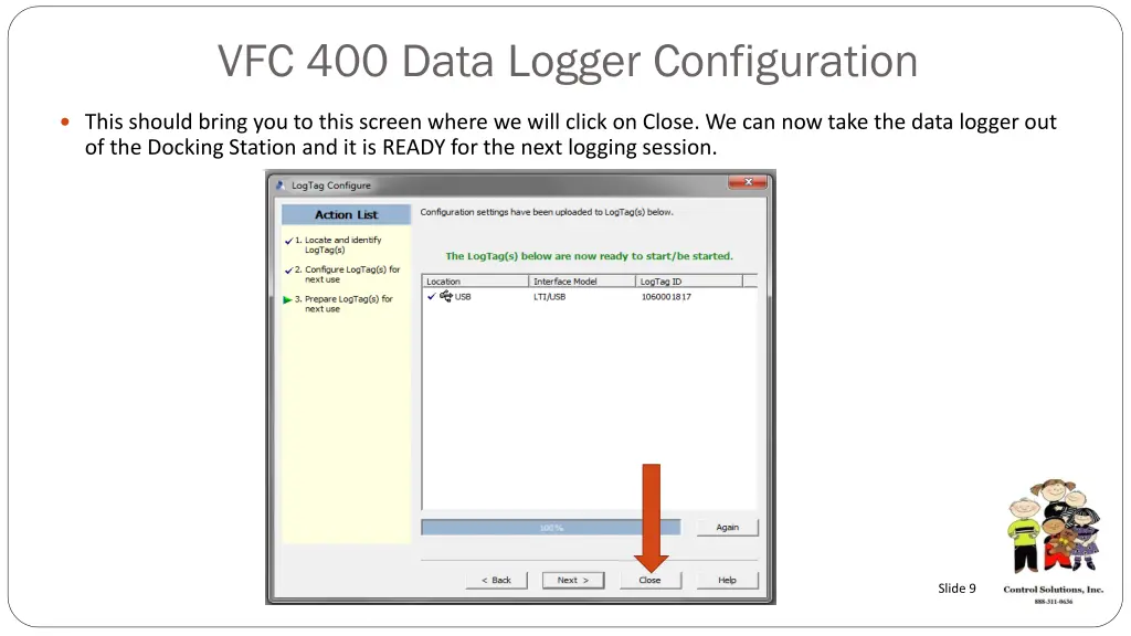 vfc 400 data logger configuration 7