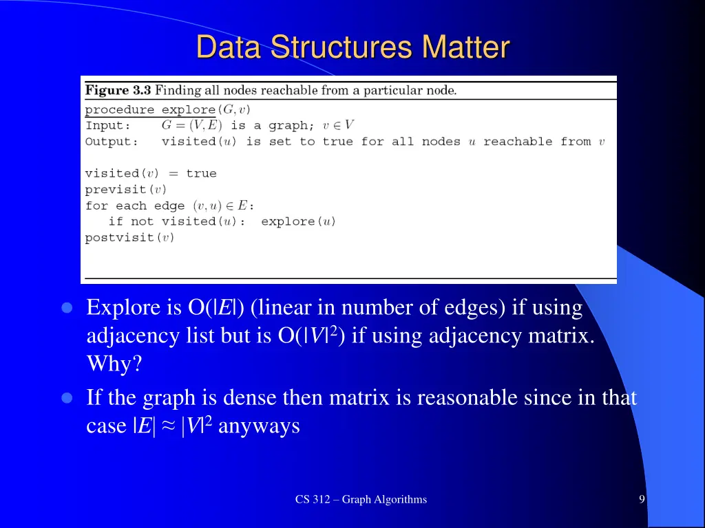 data structures matter