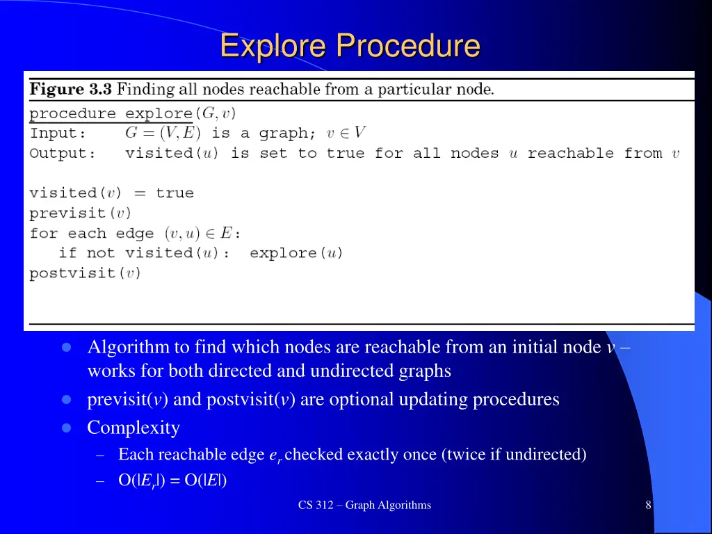 explore procedure 1