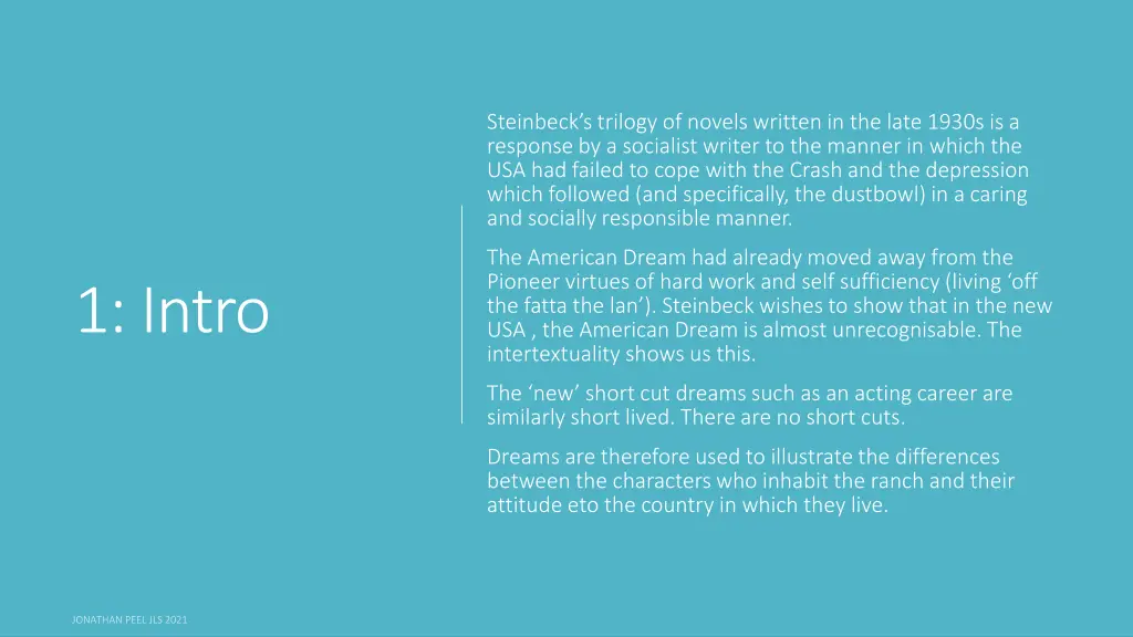 steinbeck s trilogy of novels written in the late