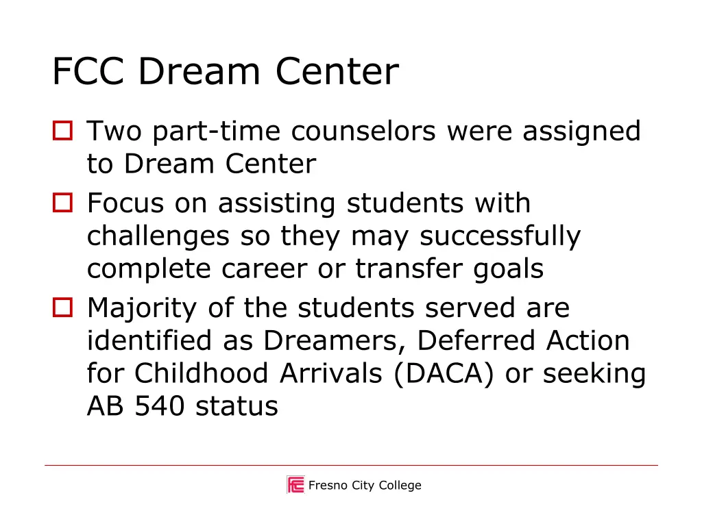 fcc dream center 2