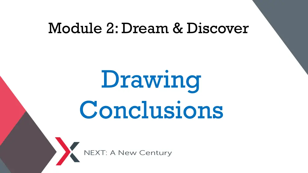 module 2 dream discover 2