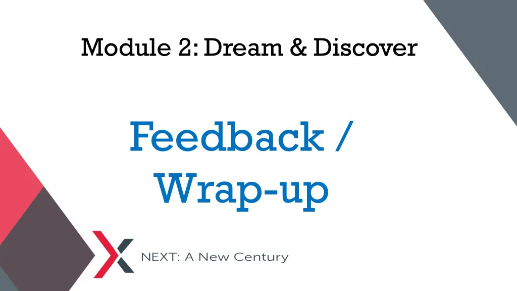 module 2 dream discover 4