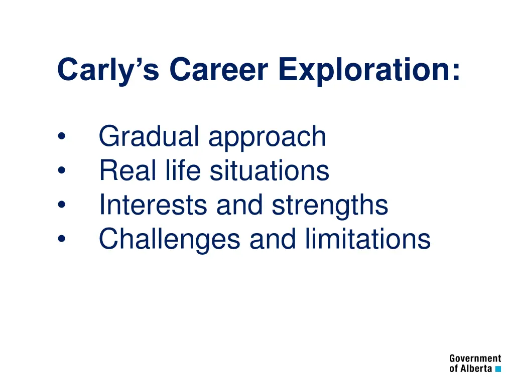 carly s career exploration