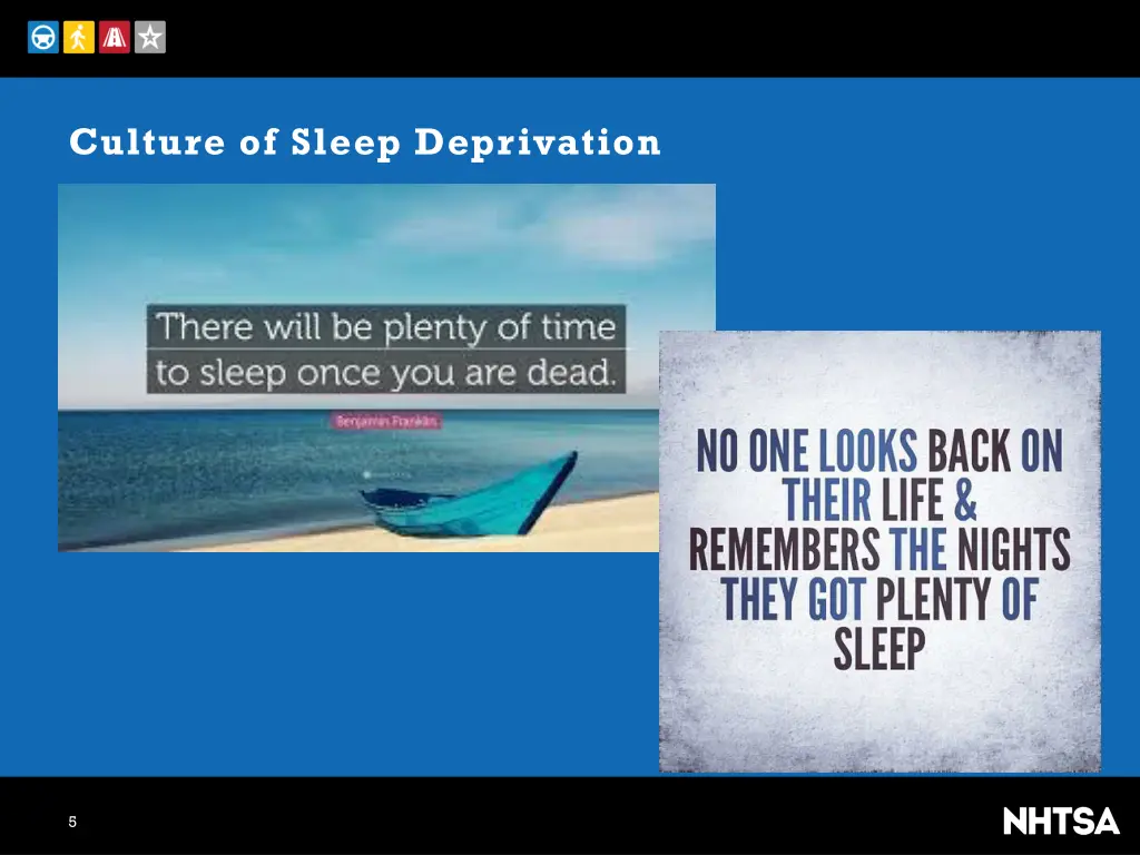 culture of sleep deprivation