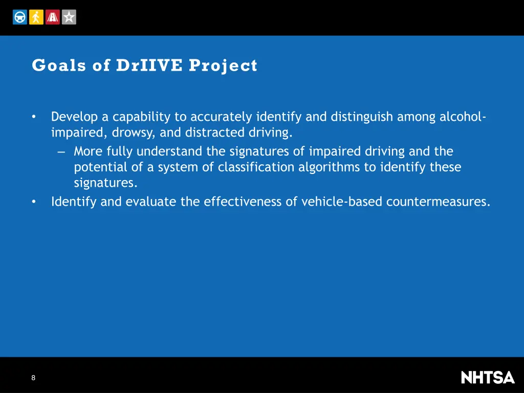 goals of driive project