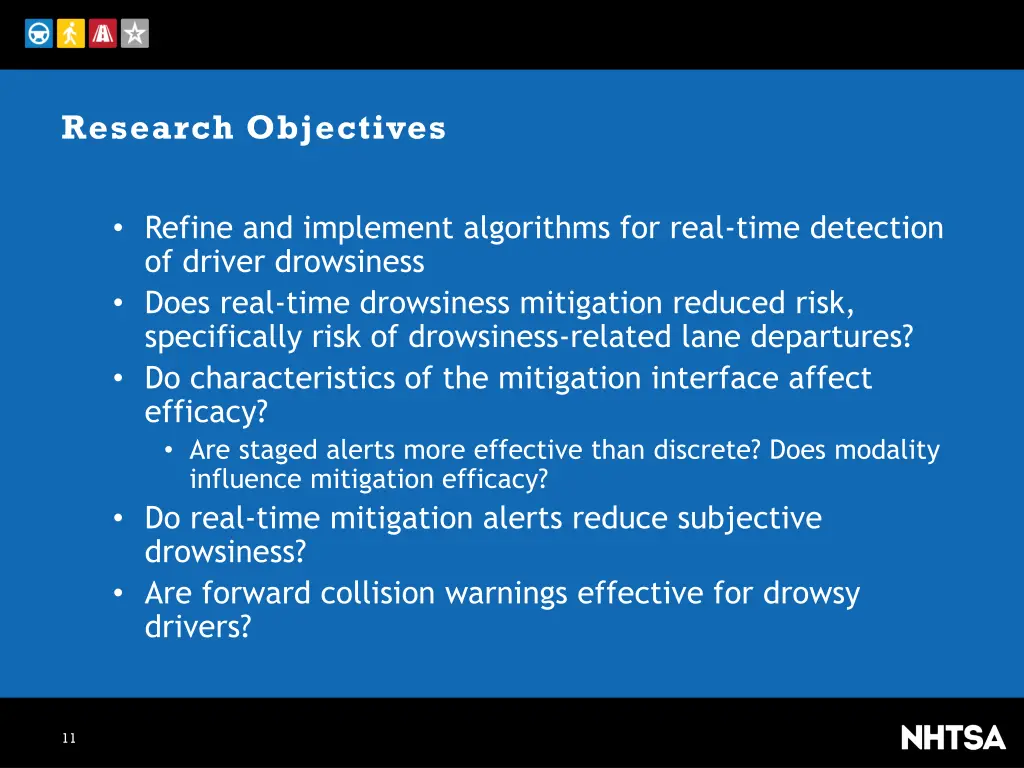 research objectives