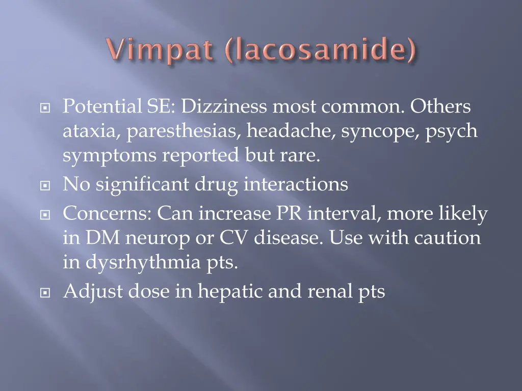 potential se dizziness most common others ataxia