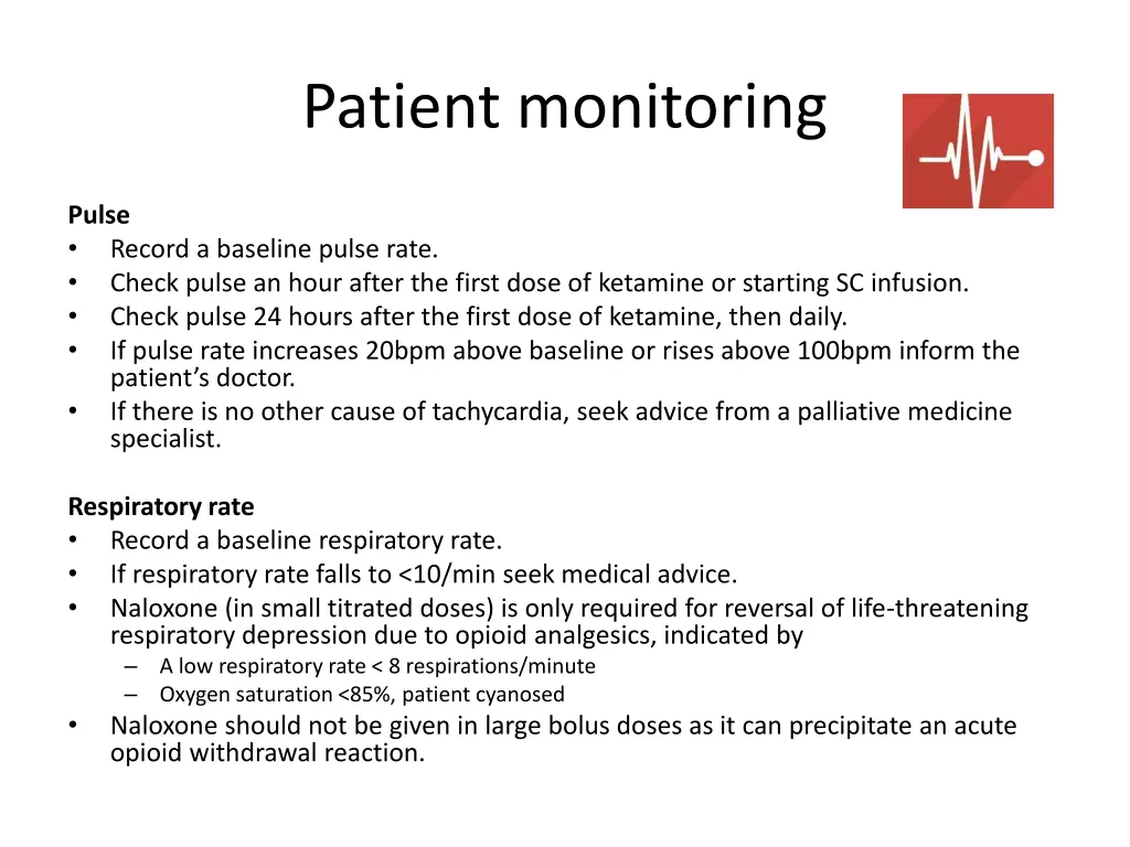 patient monitoring 1