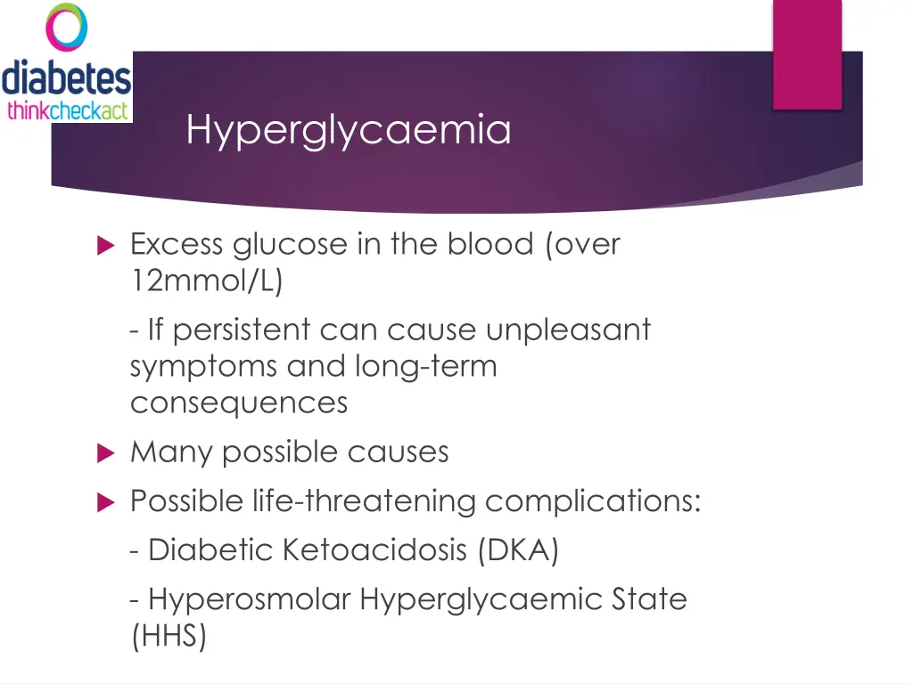 hyperglycaemia