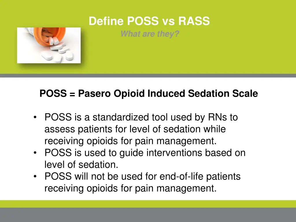 define poss vs rass what are they 1