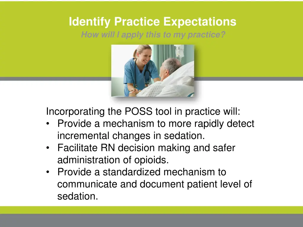 identify practice expectations how will i apply