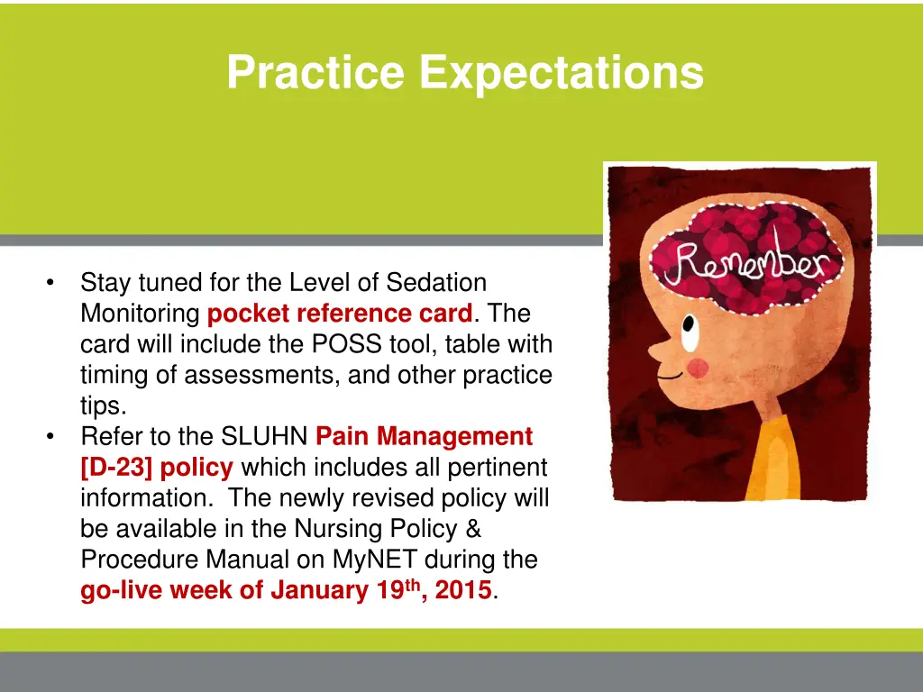 practice expectations