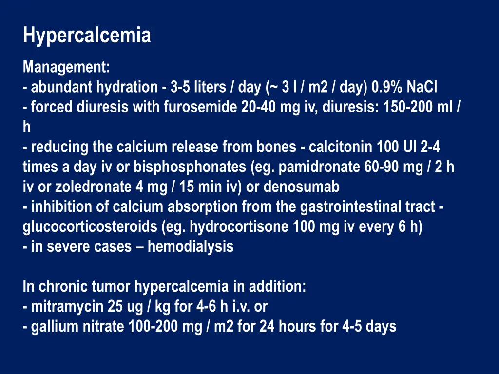 hypercalcemia 2