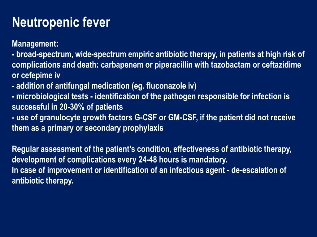 neutropenic fever 1