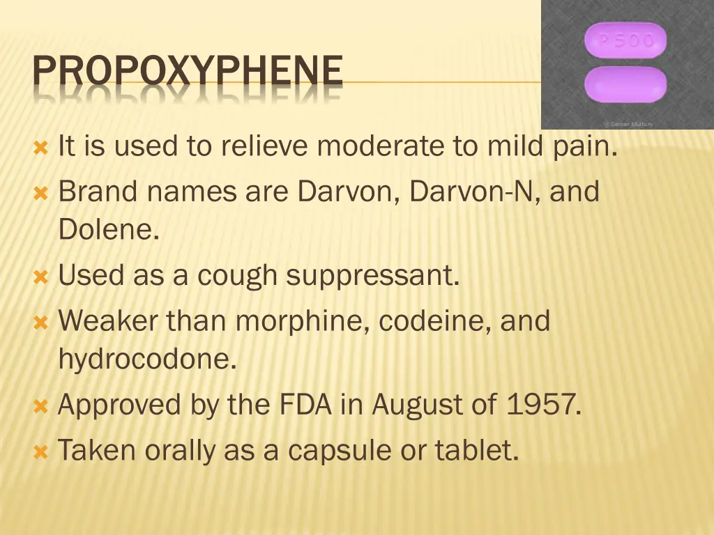 propoxyphene