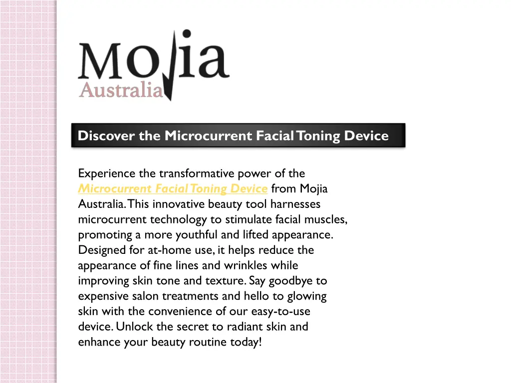 discover the microcurrent facial toning device 3