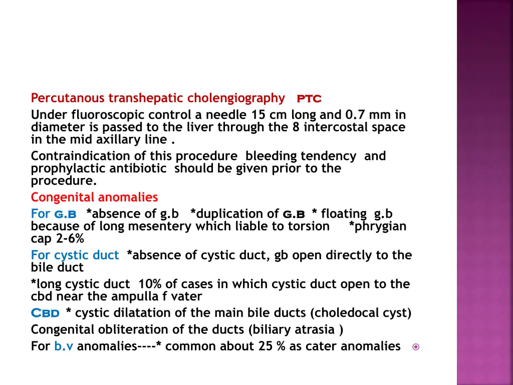 percutanous transhepatic cholengiography