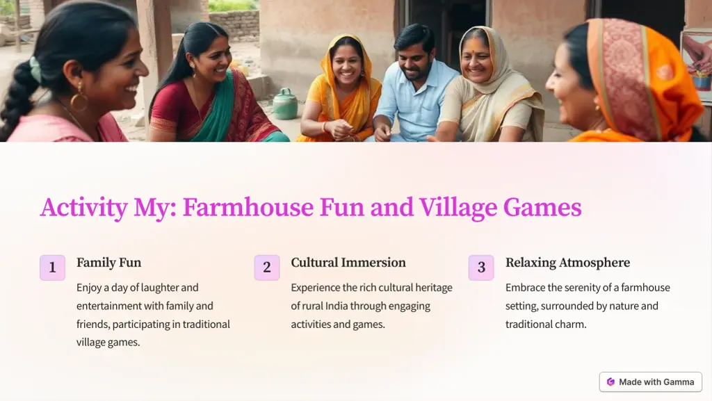 activity my farmhouse fun and village games