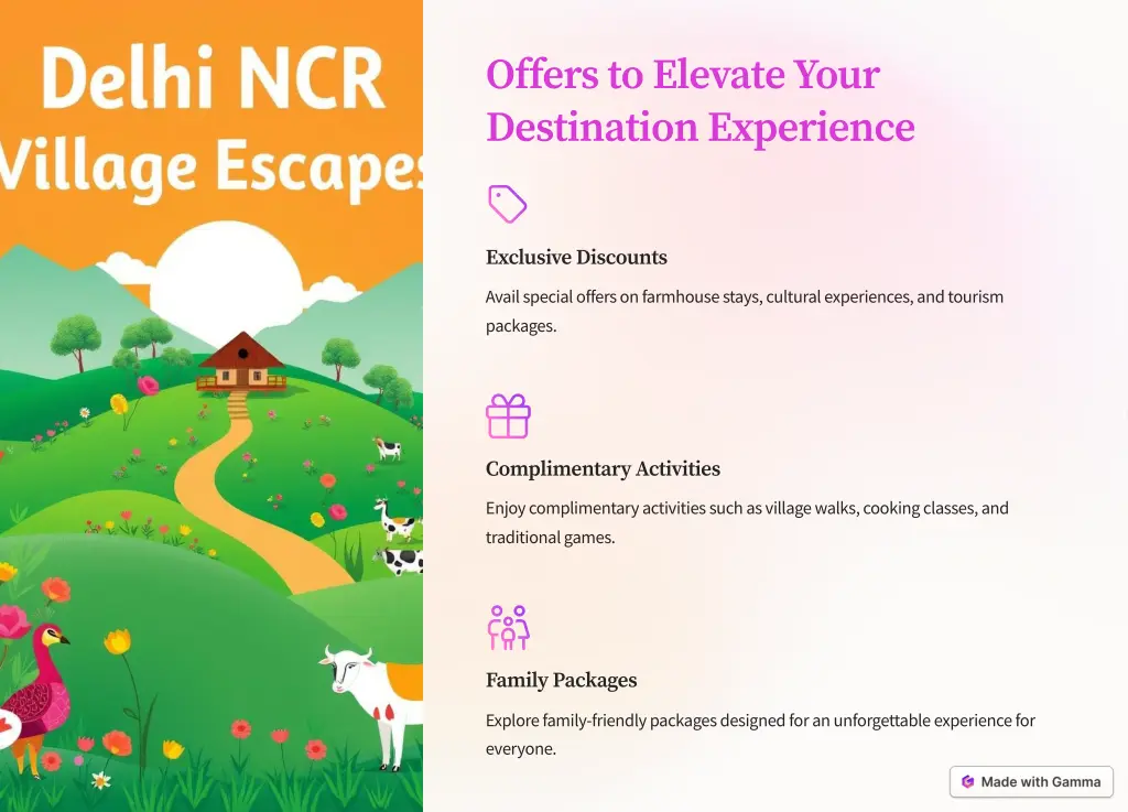 offers to elevate your destination experience