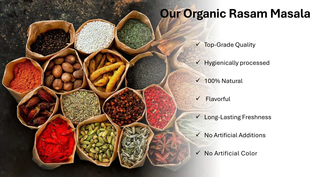 our organic rasam masala