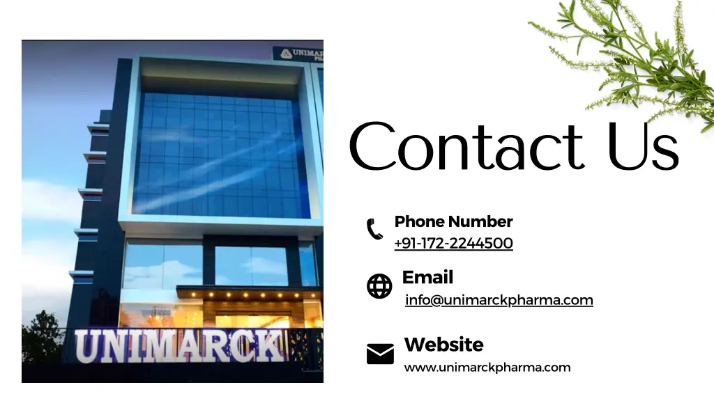 contact us