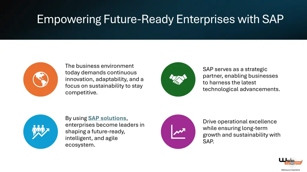 empowering future ready enterprises with sap