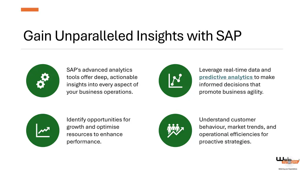 gain unparalleled insights with sap