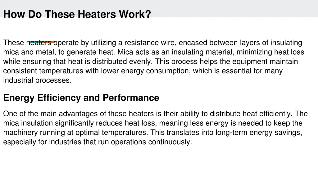 how do these heaters work