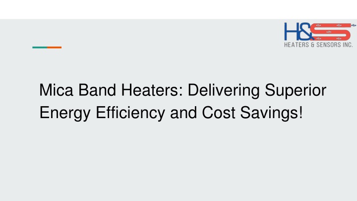 mica band heaters delivering superior energy