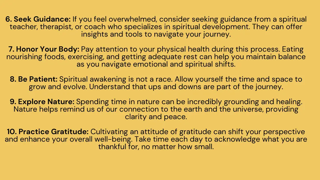 6 seek guidance if you feel overwhelmed consider