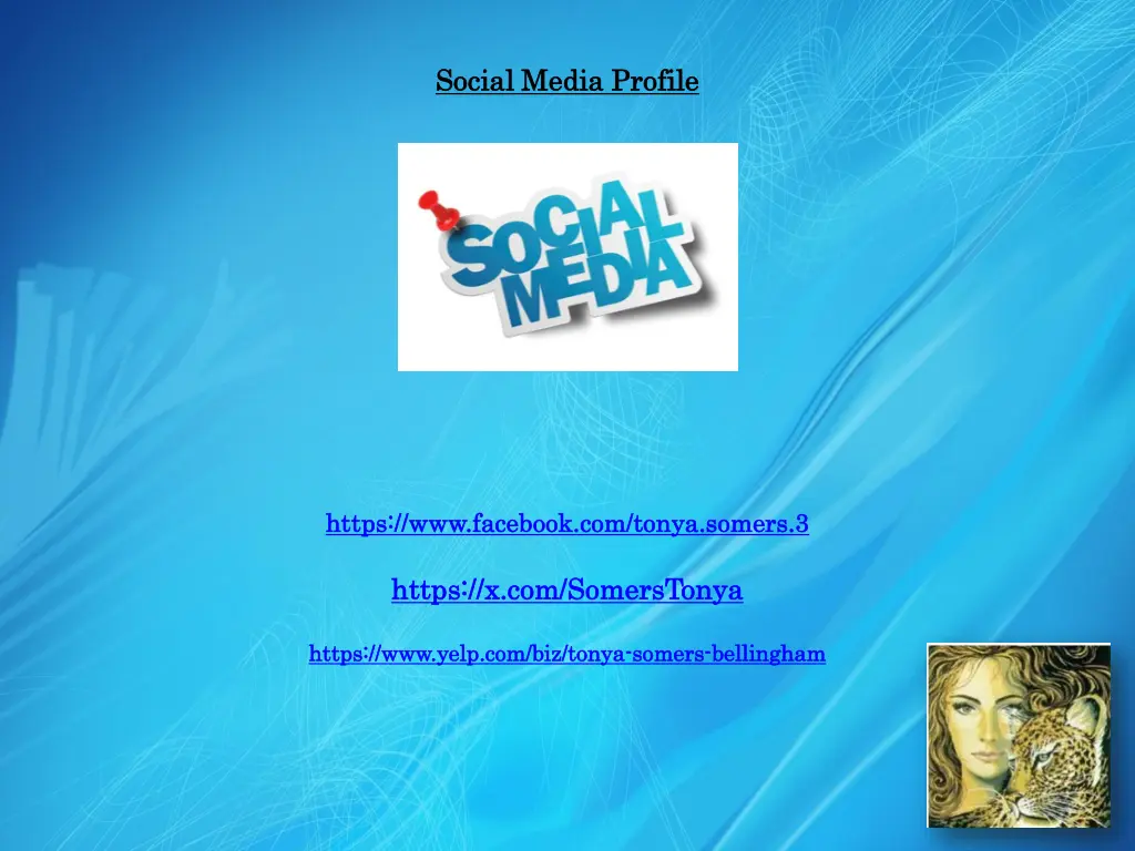 social media profile social media profile