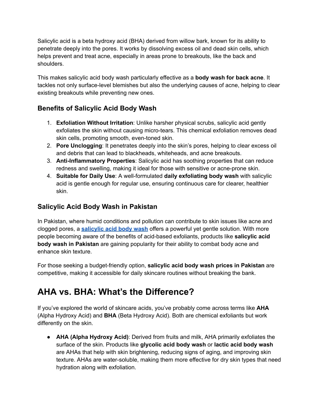 salicylic acid is a beta hydroxy acid bha derived