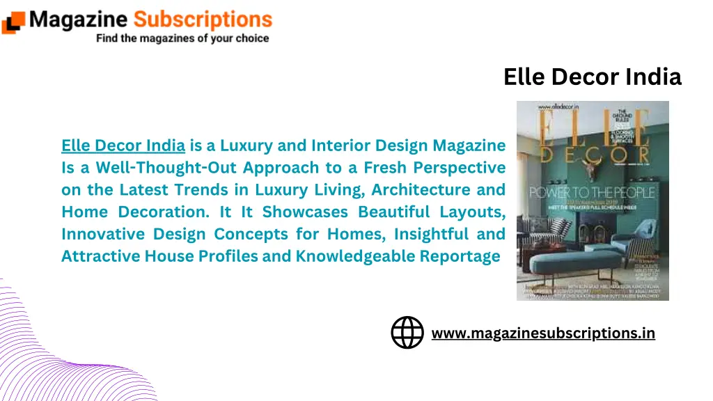 elle decor india