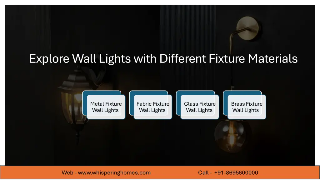 explore wall lights with different fixture