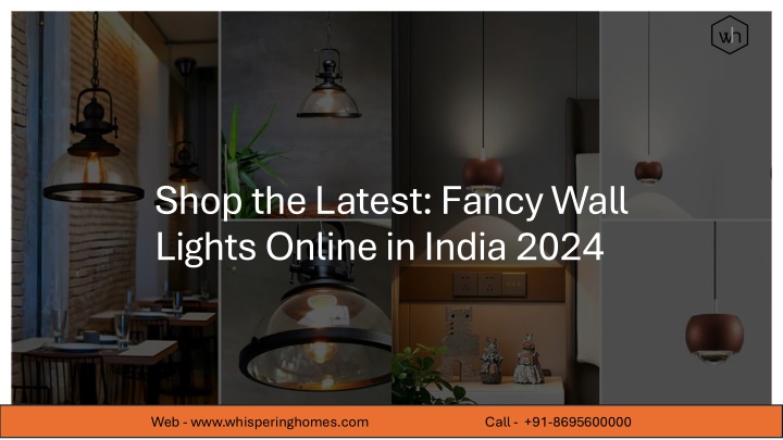 shop the latest fancy wall lights online in india