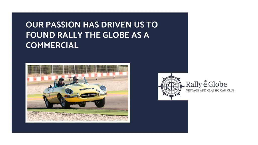 our passion has driven us to found rally