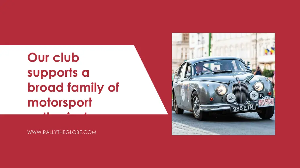 our club supports a broad family of motorsport