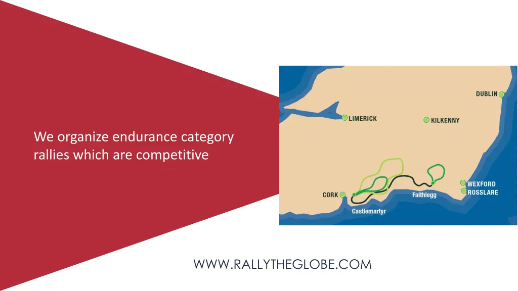 we organize endurance category rallies which