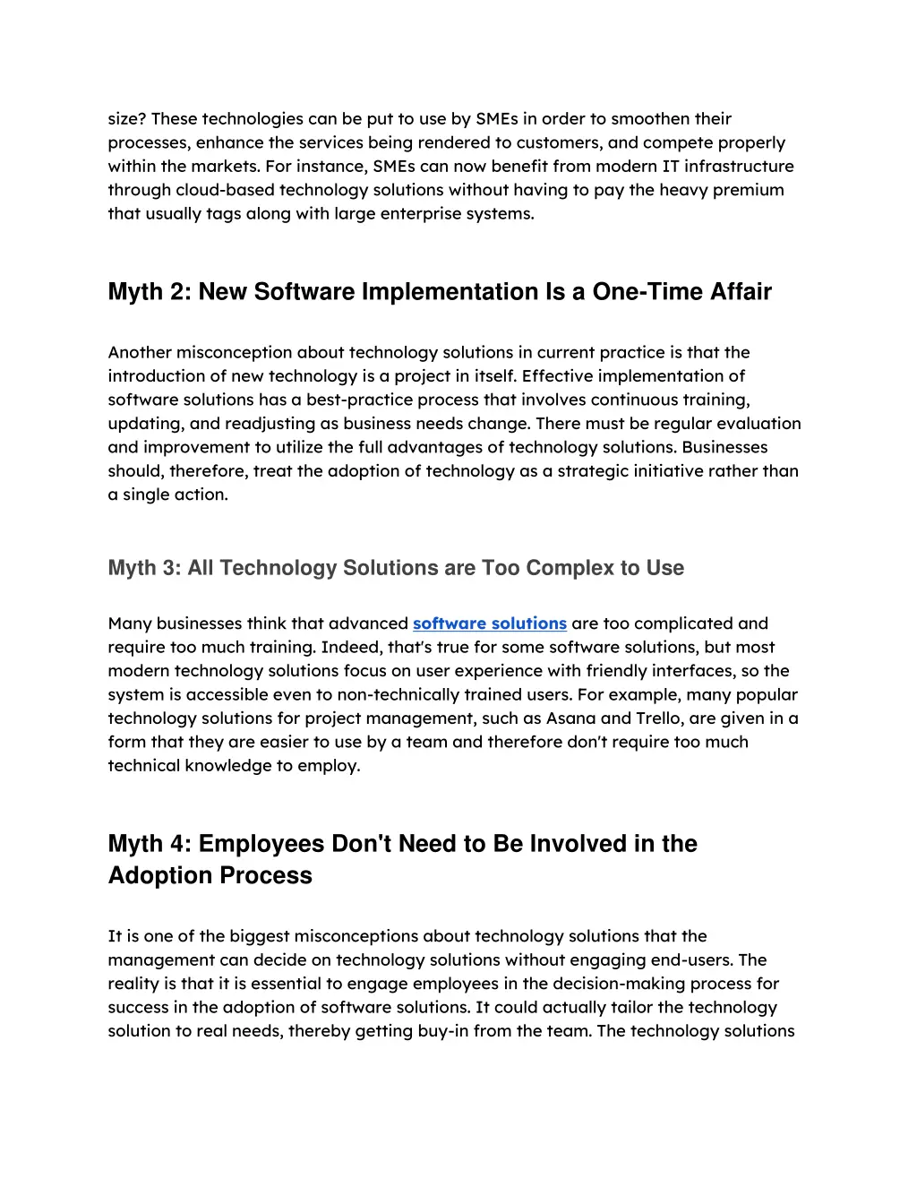 size these technologies can be put to use by smes