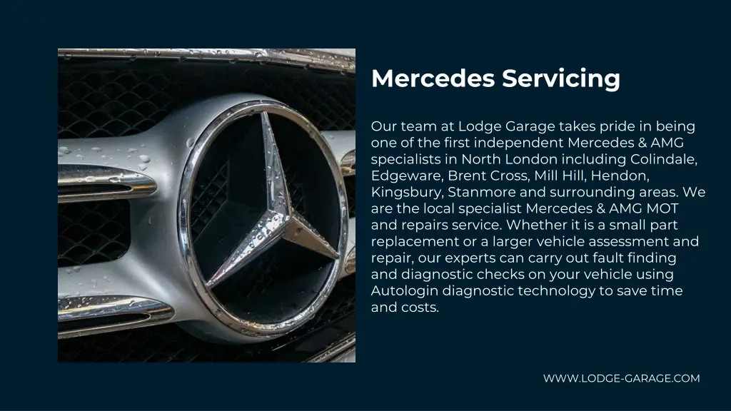 mercedes servicing