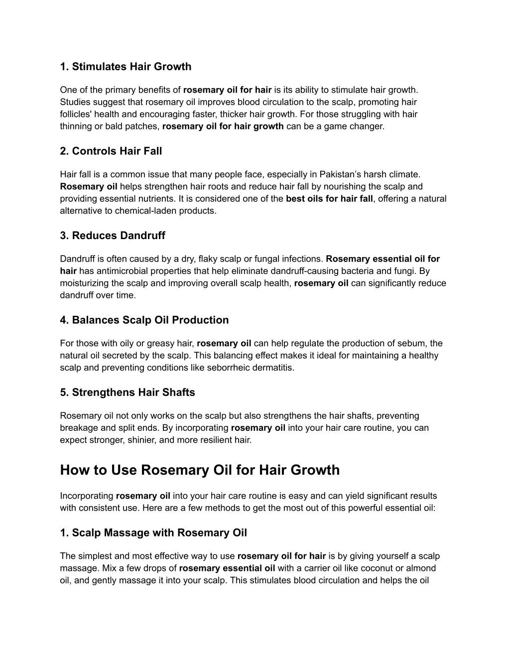 1 stimulates hair growth